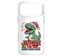 Jingle All The Way Rawr Funny Dino Christmas Case for iPhone 17 Pro Max