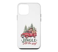 Jingle All The Way Vintage Red Pickup Truck Christmas Case for iPhone 12 mini