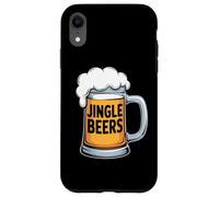Jingle Beers Funny Christmas Beer Lover Cheers Case for iPhone XR