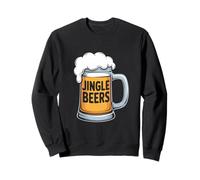 Jingle Beers Funny Christmas Beer Lover Cheers Sweatshirt