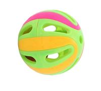 Jingle Bell Cat Teaser - Cat Pounce Jinggle Ball | Colorful Bell Cats Toys with Playful Sound Design, Hollow Cat Jingle Balls, Interactive Cat Toys Kitten Chasing Toys for Kitten, Cats Indoor