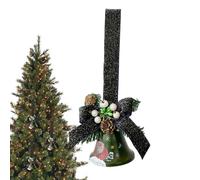 Jingle Bell,Christmas Decor with Pine Cones | Craft Holiday Jingle Bell Ornaments | for Wall Classroom Wreaths Window Staircase Tree Mantel Porch Living Room Bedroom Office Yard Party