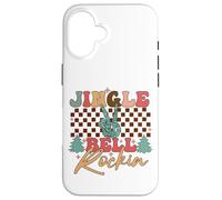 Jingle Bell Rockin' Funny Vintage Holiday Christmas Case for iPhone 16