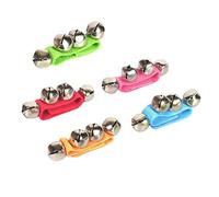 Jingle Bell Wrist,5PCS Anklet Bells Wrist Ankle Band Jingle Bells,Musical Rhythm Jingle Bells Musical Instrument for Kids Adult Baby Class Party(5 Colors)