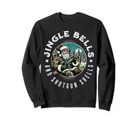 Jingle Bells and Shotgun Shells Christmas Hunting Sweatshirt