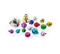 Jingle bells mix colors and measures 19-6 mm. 250u. approx.