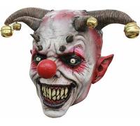 JINGLE JANGLE THE CLOWN SCARY LATEX HALLOWEEN HORROR HEAD MASK