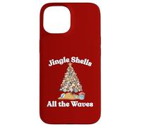 Jingle Shells All The Waves Christmas Tree Snowflakes Fun Case for iPhone 15