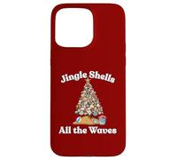 Jingle Shells All The Waves Christmas Tree Snowflakes Fun Case for iPhone 15 Pro Max