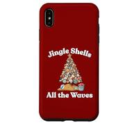 Jingle Shells All The Waves Christmas Tree Snowflakes Fun Case for iPhone XS Max
