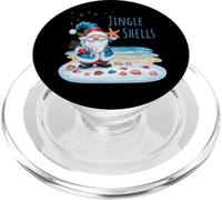 Jingle Shells Funny Christmas Gnome PopSockets PopGrip for MagSafe