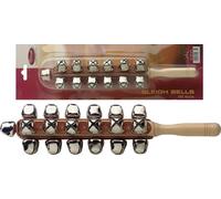 Jingle stick with 25 bells, sleigh bells