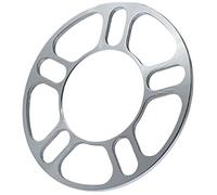 JINGLING 5mm Universal Wheel Spacers for Most 5 Lug Wheel PCD 100 to 120.65 Bolts Pattern 5x100 5x108 5x110 5x112 5x114.3 5x4.5 5x115 5x120 5x120.65 5x4.75" Hub Wheel Adapters 2 Pack