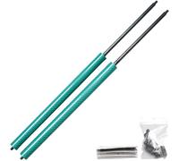 JINGLING Automatic Boot Struts for Golf Mk7&Mk7.5 2012-2021 531MM 5G6827550C 520N Rear Trunk Tailgate Gas Dampers Lift Supports（Green Carbon Fiber）
