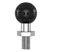 JINGLING Ball Adapter - Base Adapter for Rearview Mirror and Towball - 360 Degree Rotation - Metal Bracket for Phone Holder, Action Camera and Scooter