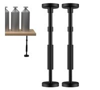 JINGLING Cabinet Lift, Pole Lifter, 2 x Portable Cabinet Lifting Support - 200 kg Load Capacity, Quick Support Bar, Third Hand, Adjustable Floor Lifter for Cabinet, Sofa, Sink
