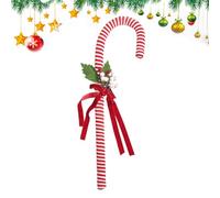 JINGLING Candy Canes Christmas Decorations, Christmas Party Decoration - Festive Hanging Decoration Pendant | For Home Office Garden Living Room Bedroom Wall Fireplace Window Stairs Front Door