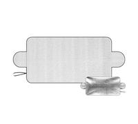 JINGLING Car Front Windscreen Snow Protection, Front Windscreen Car Snow Protection, All-Year Exterior Anti Frost Sun Protection for Pickups, Motorhomes, Minivans, SUVs