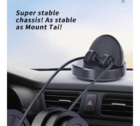 JINGLING Car Mobile Phone Holder - Dashboard Mobile Phone Holder Car - Horizontal Vertical Holder 360 Degree Rotating for Safe Driving Commuting Family Trips Travel