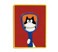 JINGLING Cat Scratching Pad, Self-Adhesive, Scratching Mat for Wall for Furniture Protection, Furniture Protection, Scratch Mat for Door, Car, Living Room, Bedroom, Floor, Stair Railing, Wall