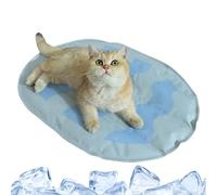 JINGLING Cooling Mat for Dogs | Cool Dog Floor Mattress - Washable Non-Slip Cushion for Puppy Cat Home Sofa Car Beach Floor