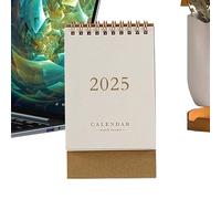 JINGLING Desk Calendar, Desktop Calendar, Simple Desk Calendar, Desk Planner Calendar, July 2024 to December 2025, 18 Months, Monthly Desk Calendar for Organising