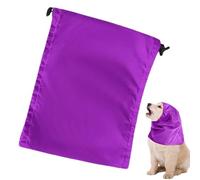 JINGLING Dog Shower Cap, Waterproof Ear Protection for Dogs with Adjustable Headband - Adjustable Care Protection for All Breeds Cats Puppies with Head Protection