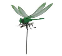 JINGLING - Dragonfly Garden Stakes, Garden Dragonfly Stakes, Artificial Dragonfly Stakes, Waterproof Path Patio Ornaments for Garden, Flower Pot Decoration