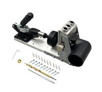 JINGLING Drilling Guide, Adjustable Hole Locator - Multifunction Punch Locator for Woodworking, Metalworking, DIY and Cabinet Construction