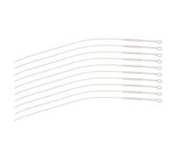 JINGLING Fly Fishing Leaders, Fly Leader - Pack of 10 Versatile Fly Fishing Lines, Robust Fly Leaders, Fishing Leader Lines, Compact Fly Fishing Accessories for Sea Fishermen, Women and
