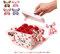 JINGLING Flying Butterfly Box,Butterfly Gift Box,Explosive Butterfly Birthday Box Funny Butterfly Party Gift Box | Surprise Birthday Box, Gift Box That