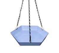 JINGLING Garden Bird Bath | Polygonal Tray for Parakeets - Hanging Garden Decoration for Balcony Patio Yard Enthusiast Families