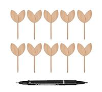 JINGLING Garden Plant Markings, Garden Labels for Plants, Pack of 10 Waterproof Garden Signs, Plant Labels, Garden Markings with Pen, Garden Markers, Sign,