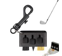JINGLING Golf Club Brush Groove Cleaner - Portable Golf Brush for On the Go - Lightweight Course Companion for Men Women Teenagers Girls Friends Family Golfers
