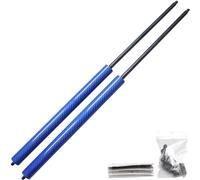 JINGLING Hood Struts for Laguna III X91 2007-2015 Front Bonnet Gas Dampers Lift Supports Modify No Drilling (Blue Carbon Fiber)