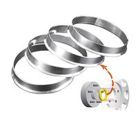 JINGLING Hub Centric Rings 110 to 106 OD 110mm ID 106mm Car Wheel Center Hub Ring Aluminum Alloy 4PCS 1 Year Warranty