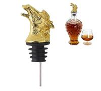 JINGLING Liquor Bottle Pourers | Zinc Horse Stopper for Liquoreux - Drinks Dispenser For Men Dad Restaurant Bar Home Party Cocktail Birthday