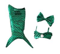 JINGLING Mermaid Tail for Cats, Cat Mermaid Costume | Halloween Costumes, Cat Mermaid Tail Clothes | Comfortable Soft Funny Pet Costumes, Fishtail Clothing for Cats