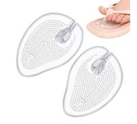 JINGLING Metatarsal Pads, Metatarsal Pads, Soft Gel Foot Pads, Reusable Forefoot Pads, Foot Pads for Toe Protection for Toe Sandals