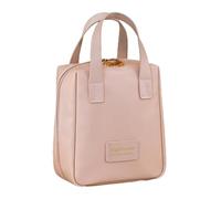 JINGLING Multifunctional Cosmetic Bag, Makeup Bag with Large Capacity, Toiletry Bag for Women - Waterproof Portable Toiletry Bag, Travel Cosmetic Bag, Makeup Bag, Makeup Organiser, pink, see