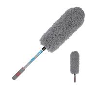 JINGLING Outdoor Car Dustbrush - Scratchless Telescopic Detailing Cloth - Auto Dust Brush - For Cleaning And Maintenance Exterior Vehicle Dashboard Air Vents And