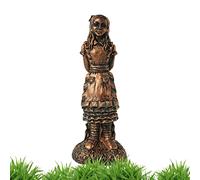 JINGLING Resin Wonderland Garden Sculpture, Alice Figurine Set Mad Hatter, Cheshire Cat And Caterpillar, Bunny Statue, Garden Animal Outdoor Ornaments Decor Statue