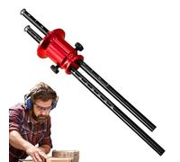 JINGLING Roller Marking Gauge for Precise Wood Processing, Wood Marking Tools, Measuring Ruler with Double Scale for Room, Furniture, Cabinet Projects