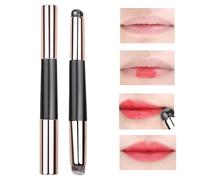 JINGLING Silicone Lip Brush, Lip Brush, Portable Lip Oil Brush with Round Head, Soft Round Makeup Applicator, Lipstick Shine Brush Tool, Versatile Makeup Accessories for
