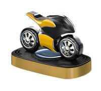 JINGLING Solar Powered Car Air Freshener, Odour Eliminator for Motorcycle and Indoor Use | Rotating Dispenser with Solar for Car, Bathroom & Living Room