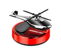 JINGLING Solar Rotatable Car Oil Diffuser, Helicopter Air Fresheners for Car,Helicopter Shape Rotating Oil Diffuser | Activated Helicopter Air Freshener Diffuser