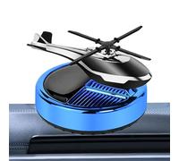 JINGLING Solar Rotating Car Oil Diffuser, Helicopter Air Fresheners for Car - Automatic Helicopter Air Freshener,Solar Activated Helicopter Air Freshener Diffuser