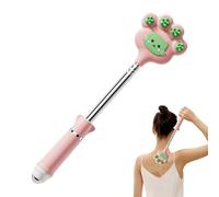 JINGLING Telescopic Back Scratcher - Stainless Steel Telescopic Back Scratcher Back Scraper - For Adult Men And Women, Father And Mother, Him And Her