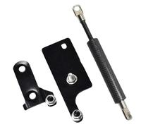 JINGLING Trunk Strut for Hilux GUN125 GUN126 2015-2024 Rear Boot Tailgate Gas Dampers Lift Supports TWO YEARS WARRANTY 1PC Right (Black Carbon Fiber)