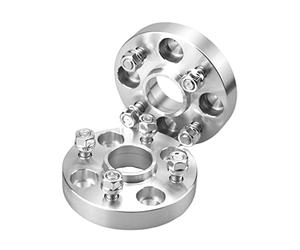 JINGLING Wheel Spacers PCD 4X100 Hub Bore 54MM M12×1.5 Forged for Alto Swift Alivio Every Spacia Celerio P-eugeot 107/108 Ci-troen C1 2 Pack 15MM